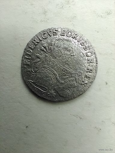 6 грошей 1757 г. Пруссия.