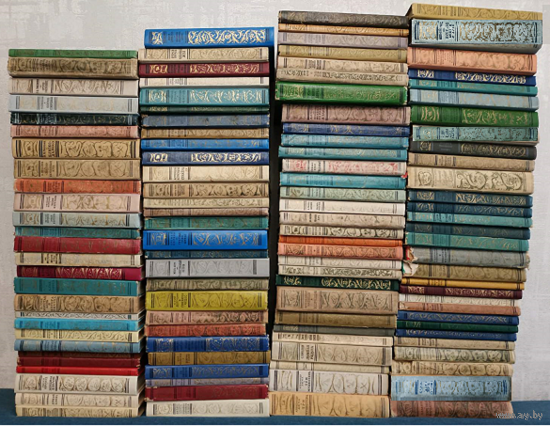115 книг из серии "Библиотека приключений и научной фантастики" (1957-1993)