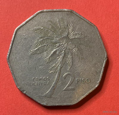 Филиппины 2 писо 1990г.