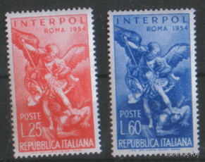 ИТ. М. 947/48. 1954. ИНТЕРПОЛ. Чист.