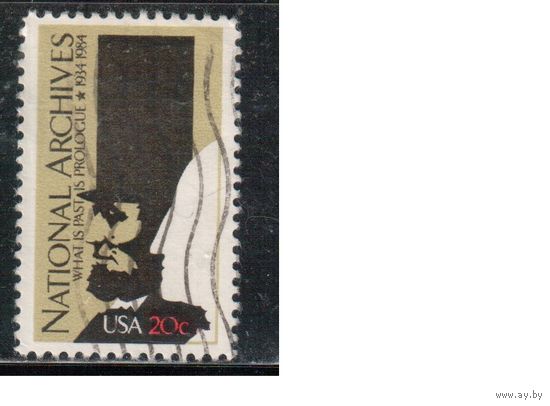 США-1984, (Мих.1689) , гаш.,  Архив (одиночка),