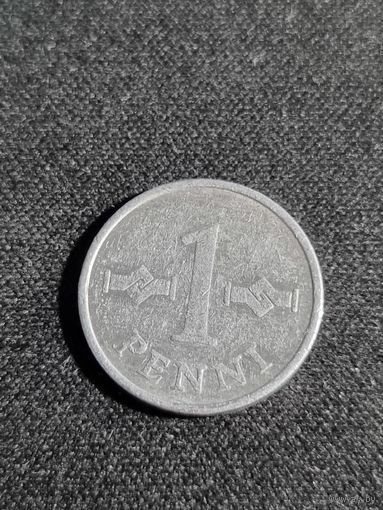 Финляндия 1 пенни 1973