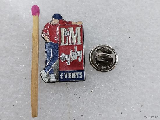 Знак.  Компания L&M. тяжёлый, цанга