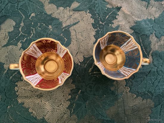 Чашка кофейная Alka позолота Германия 50-е