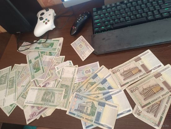 Белорусские рубли 2000г