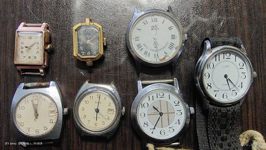 Часы механика с 1 рубля