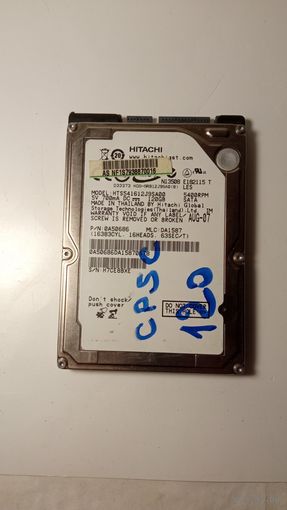 Жёсткий диск винчестер HDD SATA 2,5" 120 гб