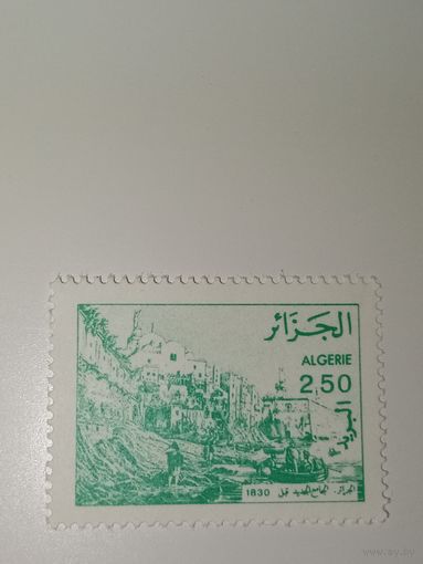 Алжир  марка  1989 год Виды Алжира до 1830 года