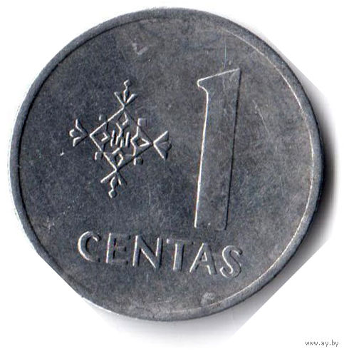 Литва. 1 цент. 1991 г.