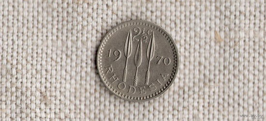 Родезия  2 1/2     (2,5 пенса) 1970 /ГЕРБ/(AR)