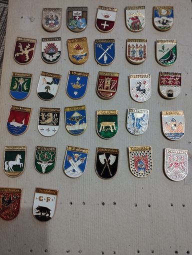 Гербы городов. Иностранные (3).