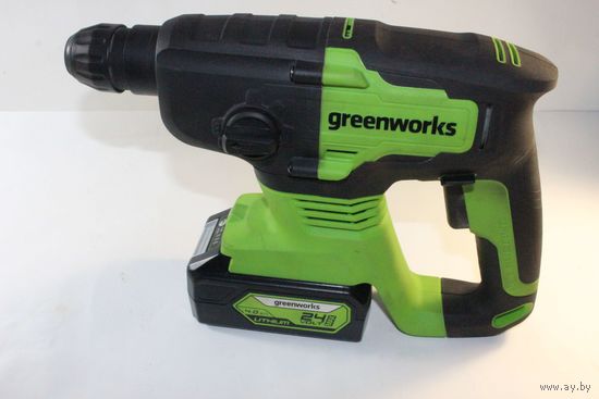 Перфоратор Greenworks GD24SDS2 3803007UA (с 1-им АКБ 2Ah)
