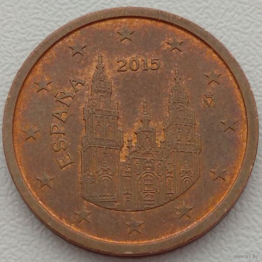 Испания 2 евроцента 2015. Возможен обмен