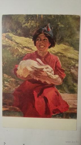 Соцреализм 1951. Ефанов. На новой родине