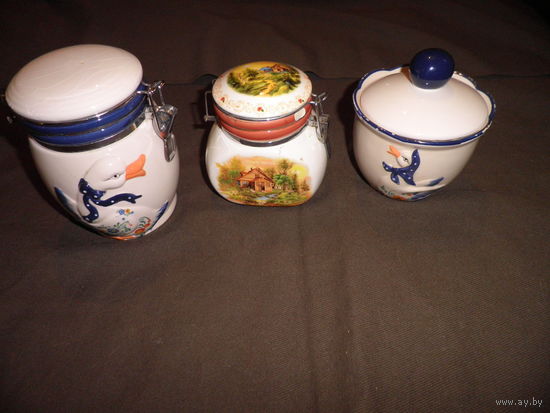 Фарфоровый набор для специй LORAINE.С рубля.