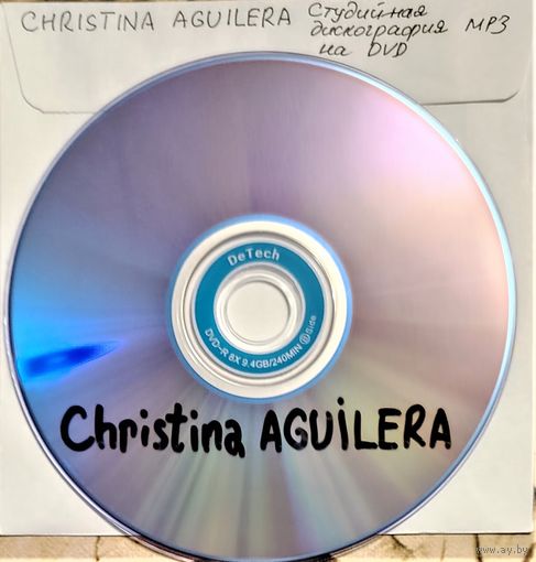 DVD MP3 полная студийная дискография Christina AGUILERA - 1 DVD-5