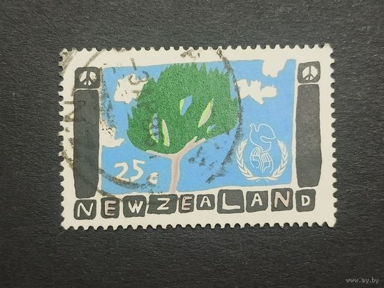 Новая Зеландия 1986. Международный год мира