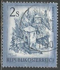Австрия. Старинный мост. 1974г. Mi#1440.