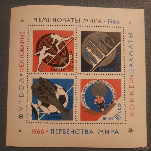 СССР 1966. Чемпионат мира 1966