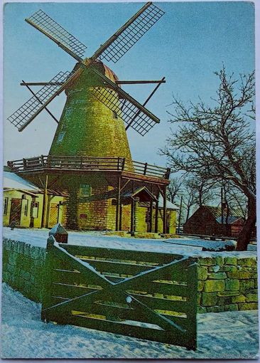 Открытка Таллин Новогодняя открытка 1984г.
