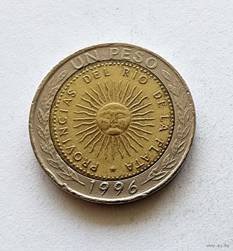 Аргентина 1 песо, 1996