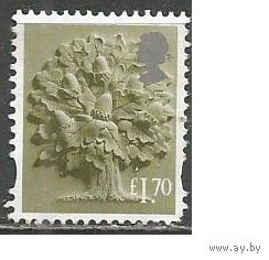 Британия(Англия). Листья дуба. 2020г. St#50.
