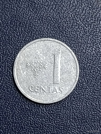 1 цент Литва. 1991г.