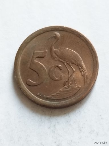 ЮАР 5 центов 1992