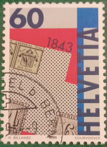 Швейцария 1993. 150 летие Швейцарский почтовых марок