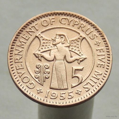 Кипр 5 милей 1955