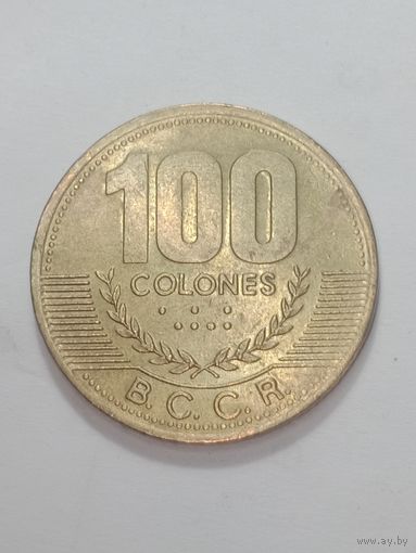 Коста Рика 100 колон 1998 года .