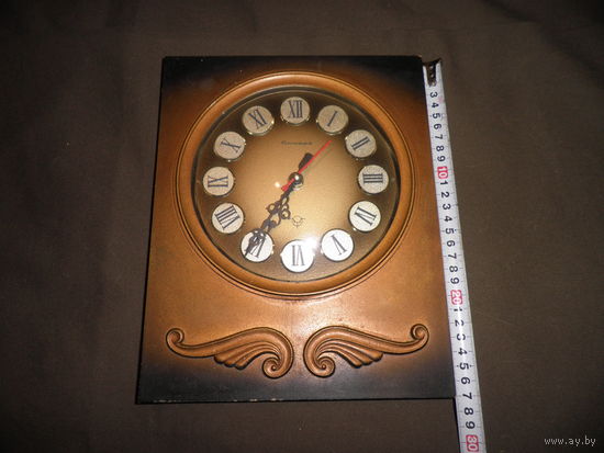 Часы настенные Янтарь времён СССР.С рубля.