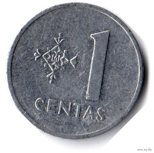 Литва. 1 цент. 1991 г.