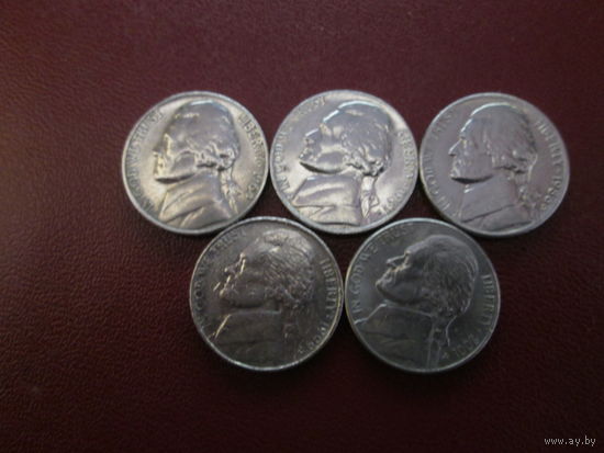 5 центов США.Цена за шт.