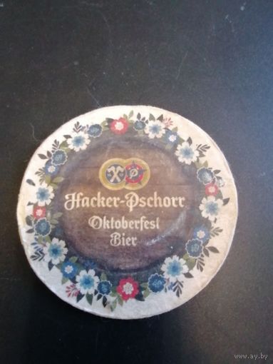 Подставка под пиво Hacker-Psrhors Oktober Fest Bier
