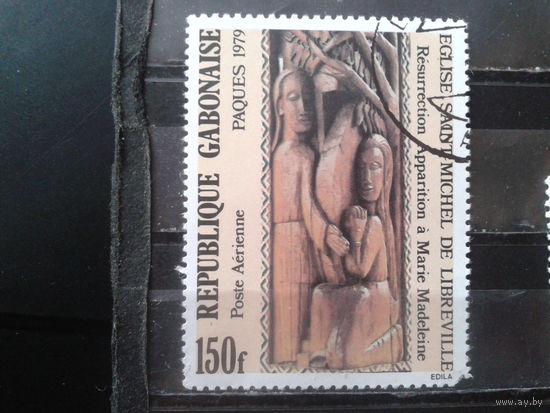 Габон 1979 Пасха, в кирхе Либревилля
