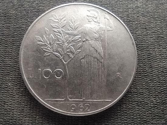 Италия, 100 лир 1962, KM# 96.1