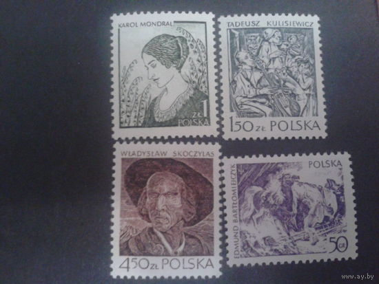 Польша 1979 польская графика полная серия