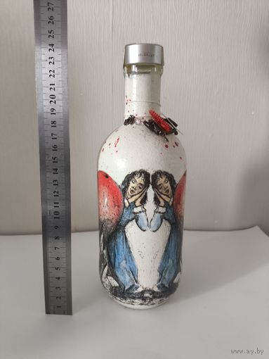 Бутылка роспись