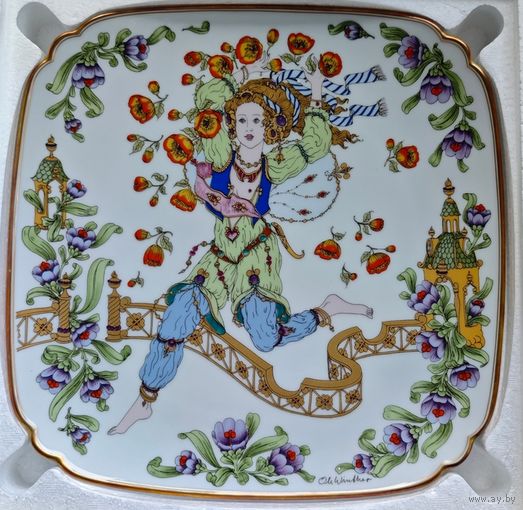 Hutschenreuter коллекционная тарелка