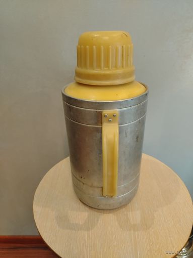 Все лоты с 1 Рубля. Термос Тракториста. СССР.