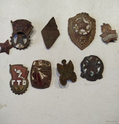 Старые значки ссср