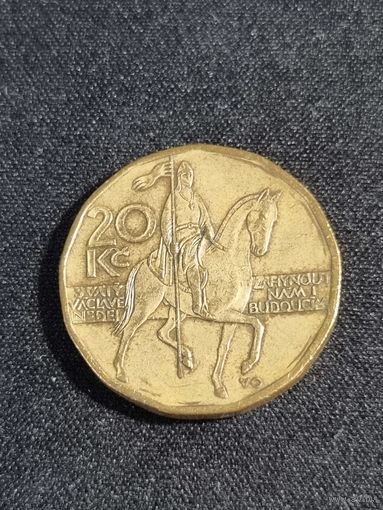 Чехия 20 крон 1999
