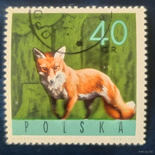 Польша 1965 лиса 1 из 9.