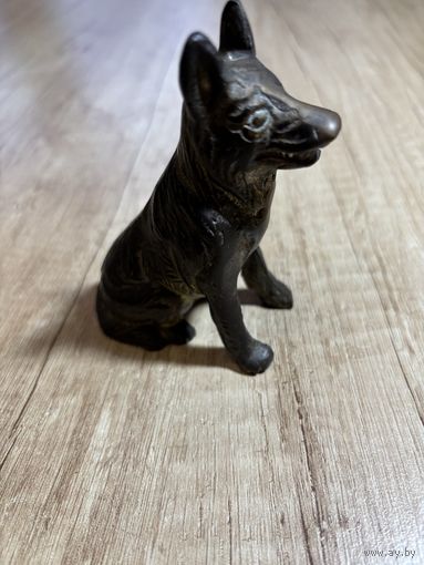 Статуэтка Собака бронза