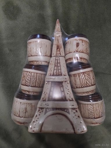 Графин рюмки штоф стопки набор керамикп