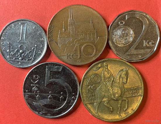 Чехия 5 монет