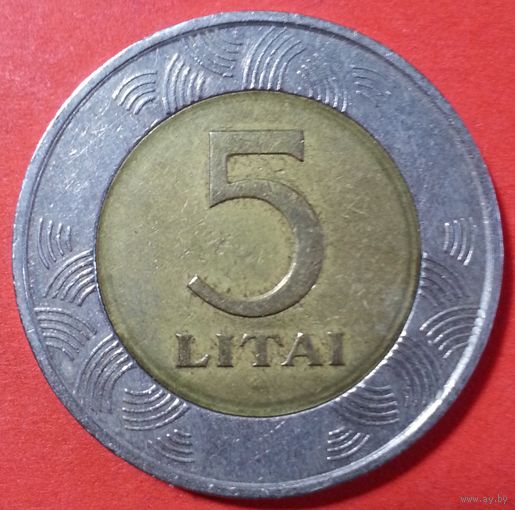 Литва 5 Лит 1998