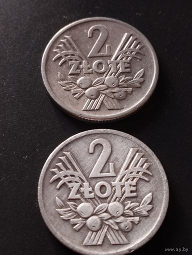 Польша. 2 злотых - 1958