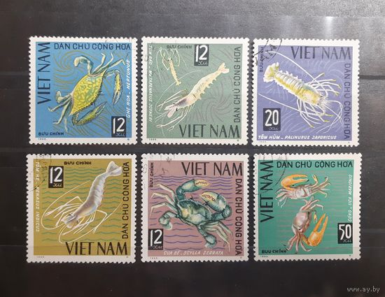 Вьетнам. 1965 год. Фауна. Раки, крабы (6)